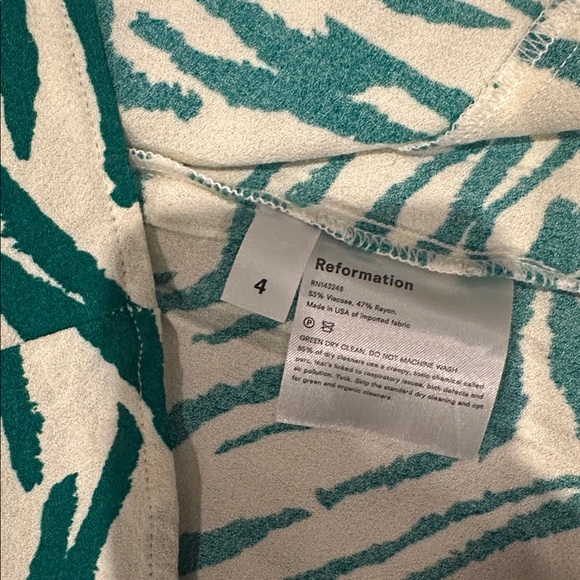 Reformation kopa mini dress 4 - Picture 4 of 4